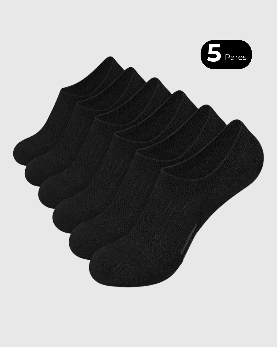 5 Pares Meias minimalistas Ultramax - performance e conforto