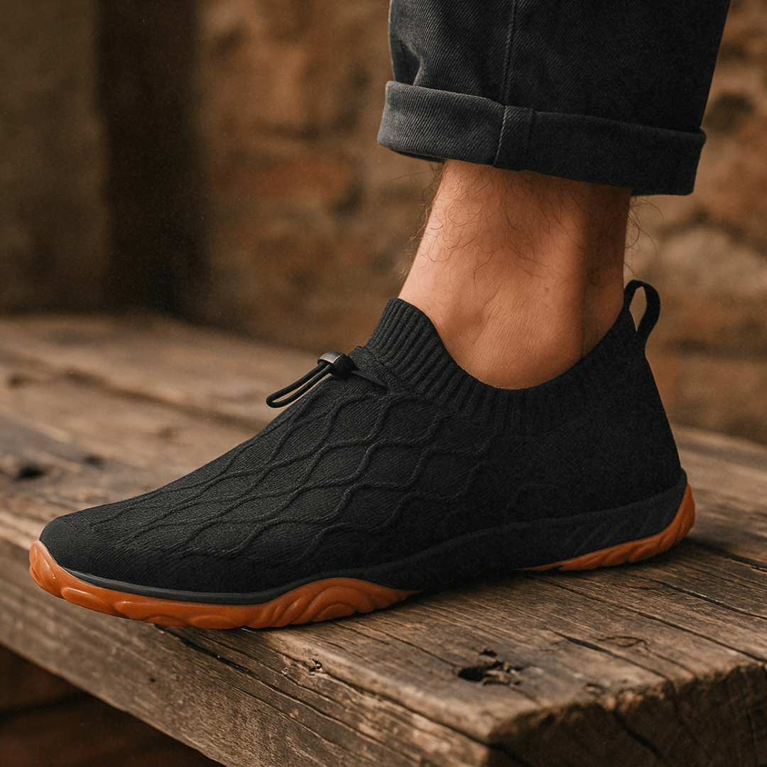 Sapato Tecnológico Ultramax Ember - Leveza e sofisticação para o dia a dia, barefoot e impermeável