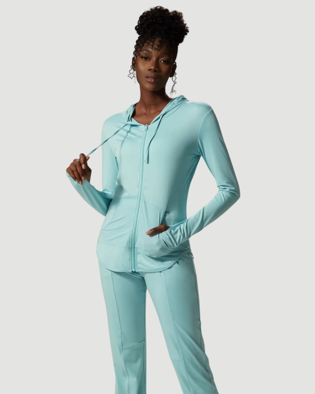 Jaqueta Knit Feminina de uso diário - Extremamente leve, secagem rápida e respirável