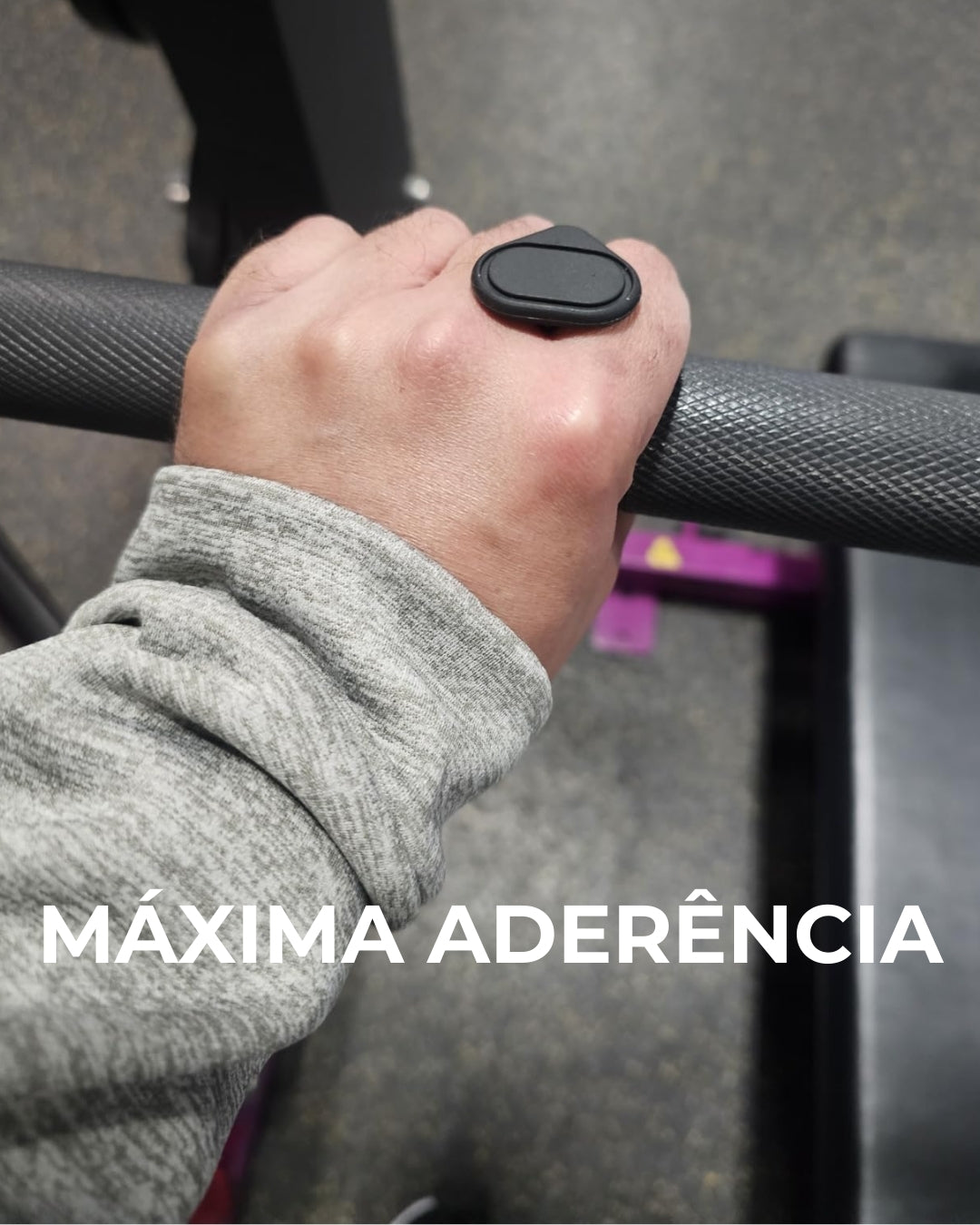 Kraken Grip - Peça de silicone para levantamento de peso e aparelhos funcionais