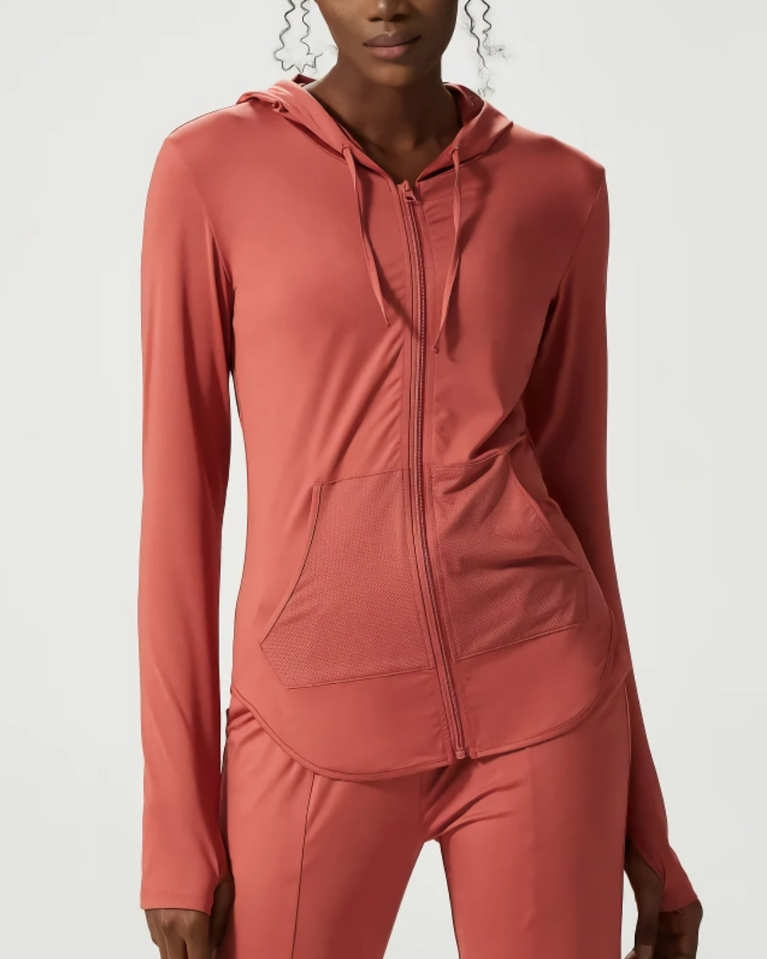 Jaqueta Knit Feminina de uso diário - Extremamente leve, secagem rápida e respirável