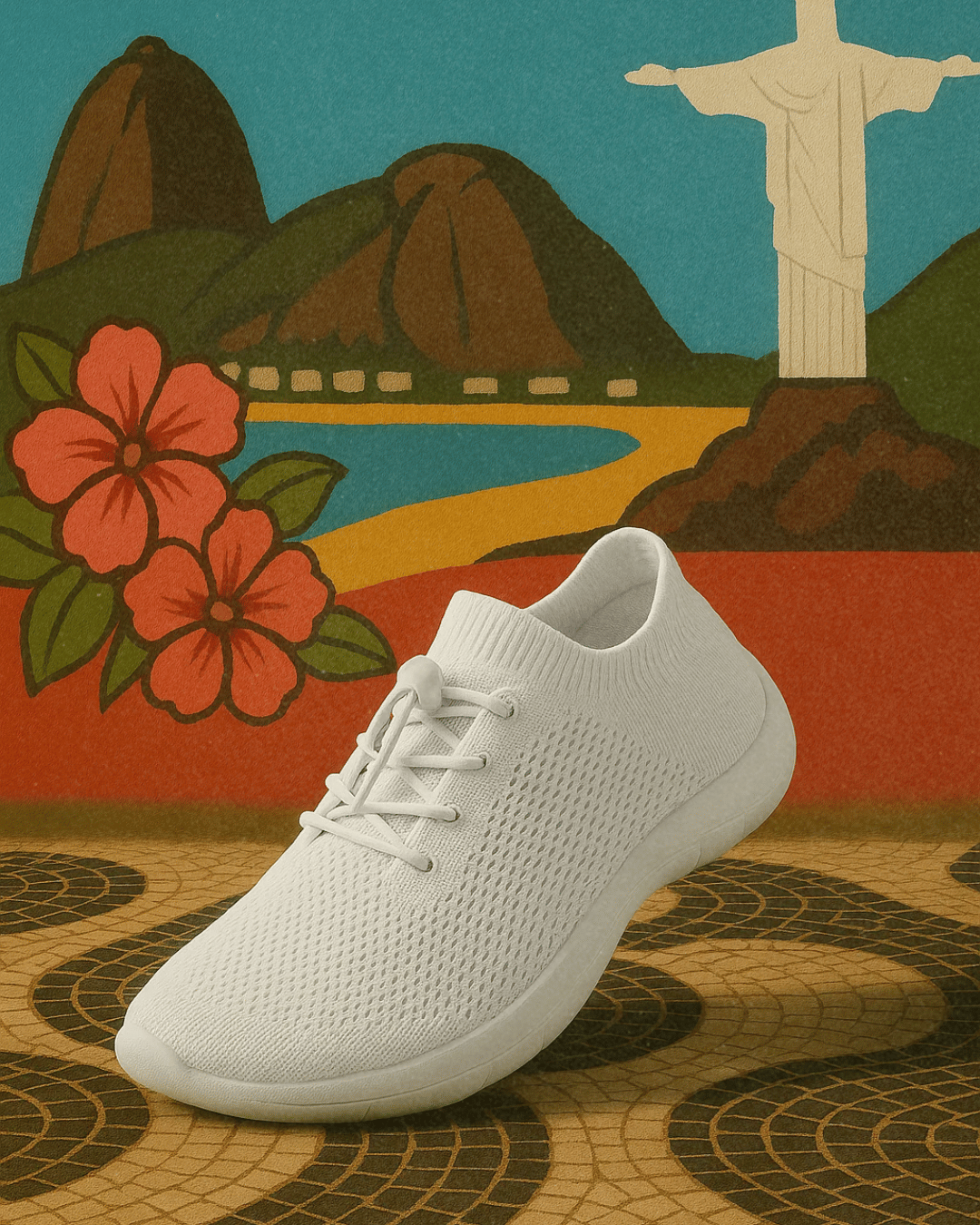Sapato Tecnológico Active Knit - Respirável, Ultra confortável, leve e Barefoot