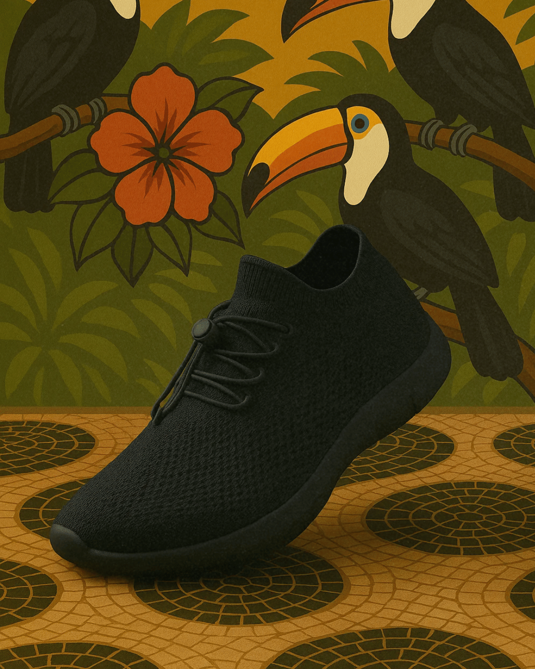 Sapato Tecnológico Active Knit - Respirável, Ultra confortável, leve e Barefoot