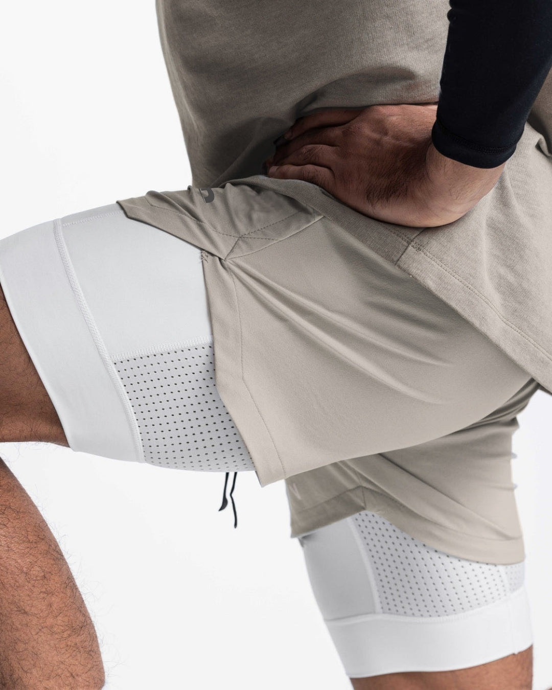 Short masculino 2 em 1 GymMax - Ideal para treinos, academia, levantamento e corridas