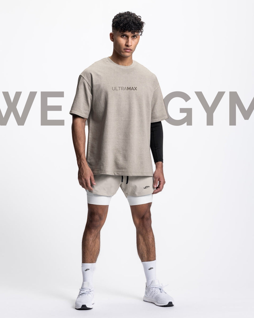 Short masculino 2 em 1 GymMax - Ideal para treinos, academia, levantamento e corridas