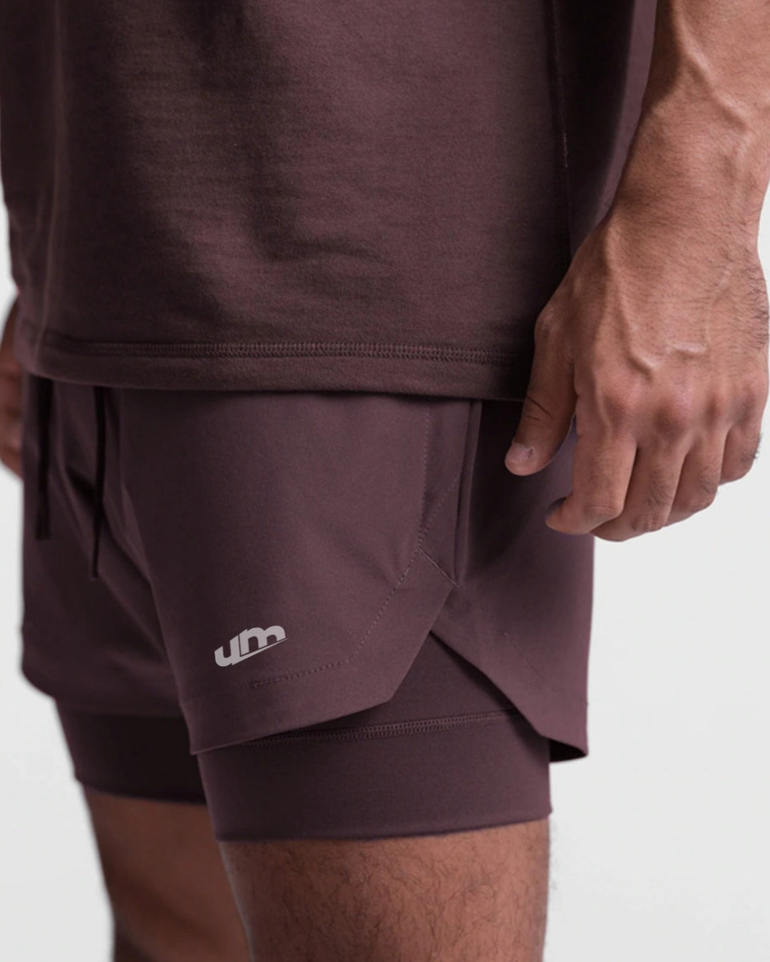 Short masculino 2 em 1 GymMax - Ideal para treinos, academia, levantamento e corridas