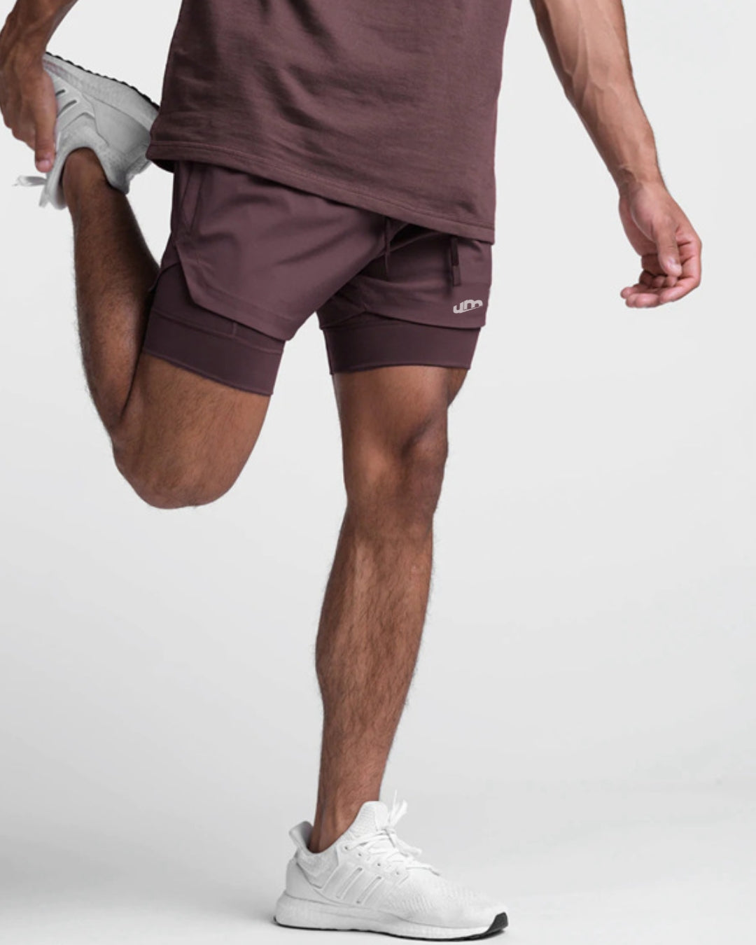 Short masculino 2 em 1 GymMax - Ideal para treinos, academia, levantamento e corridas
