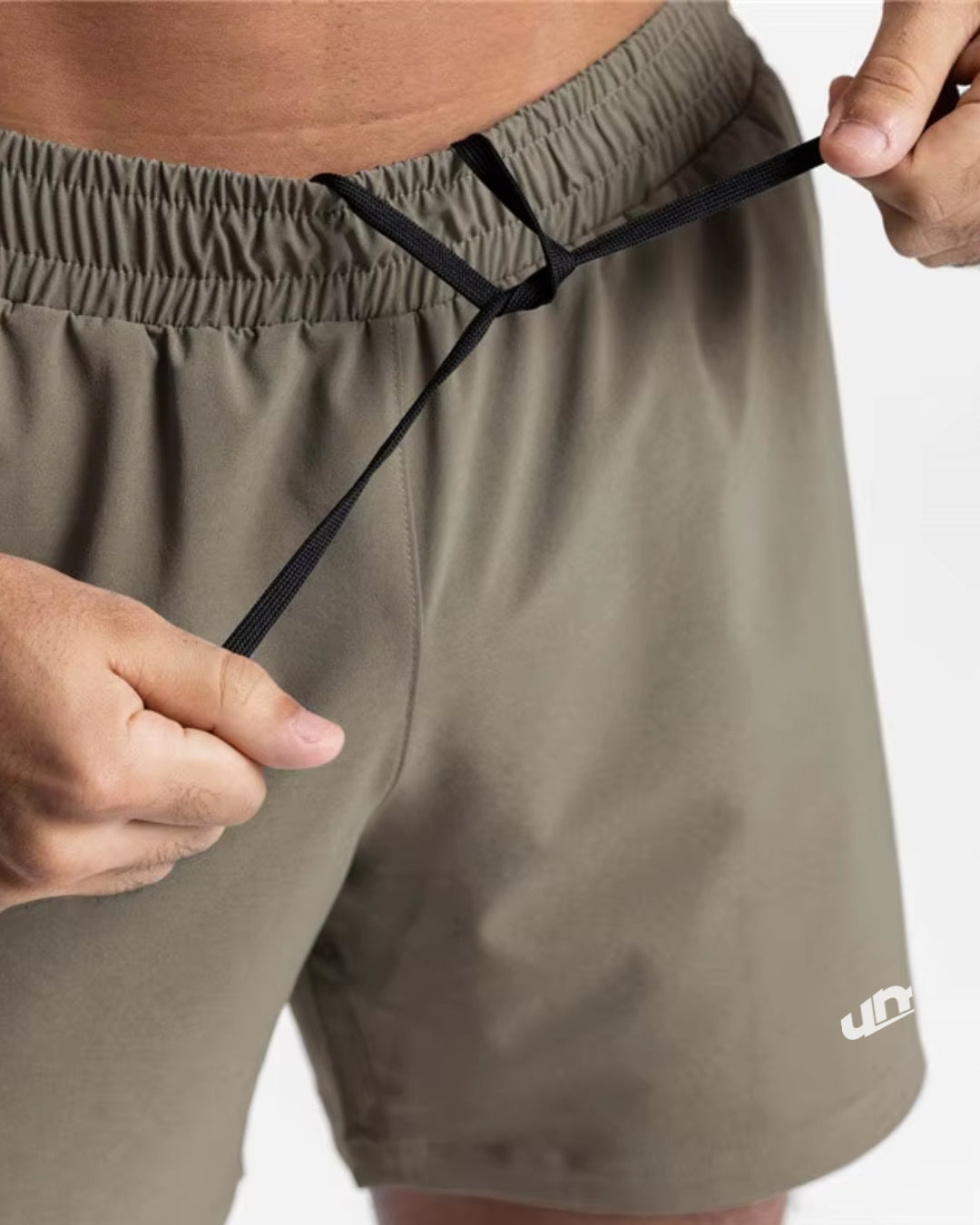 Bermuda masculina FlexMovement - Tecido ultra-leve, secagem rápida, ideal para treinos