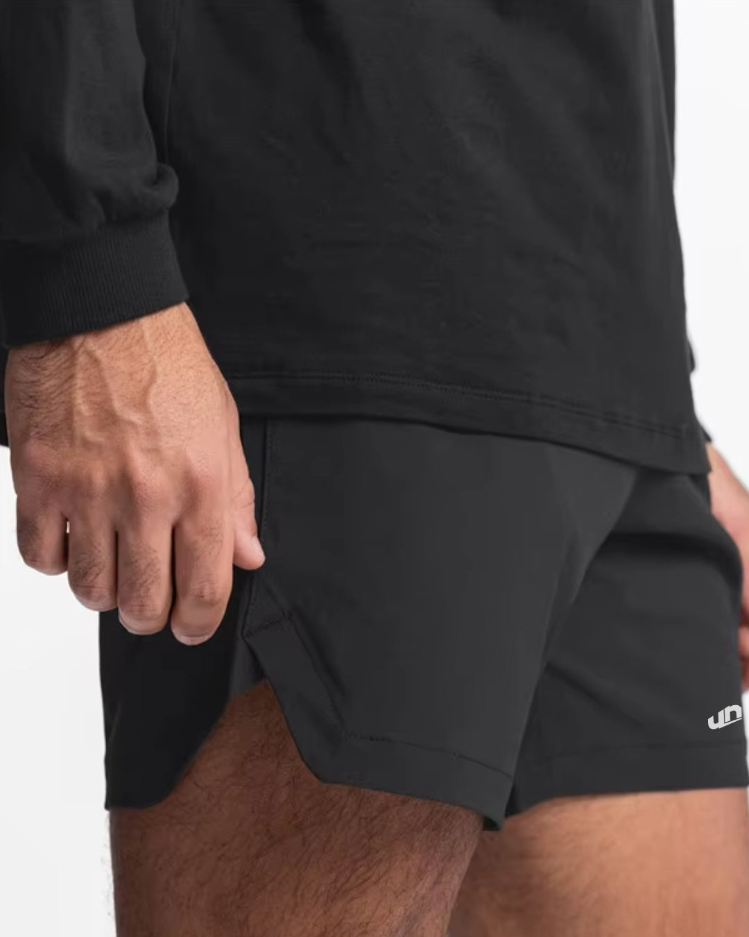 Bermuda masculina FlexMovement - Tecido ultra-leve, secagem rápida, ideal para treinos