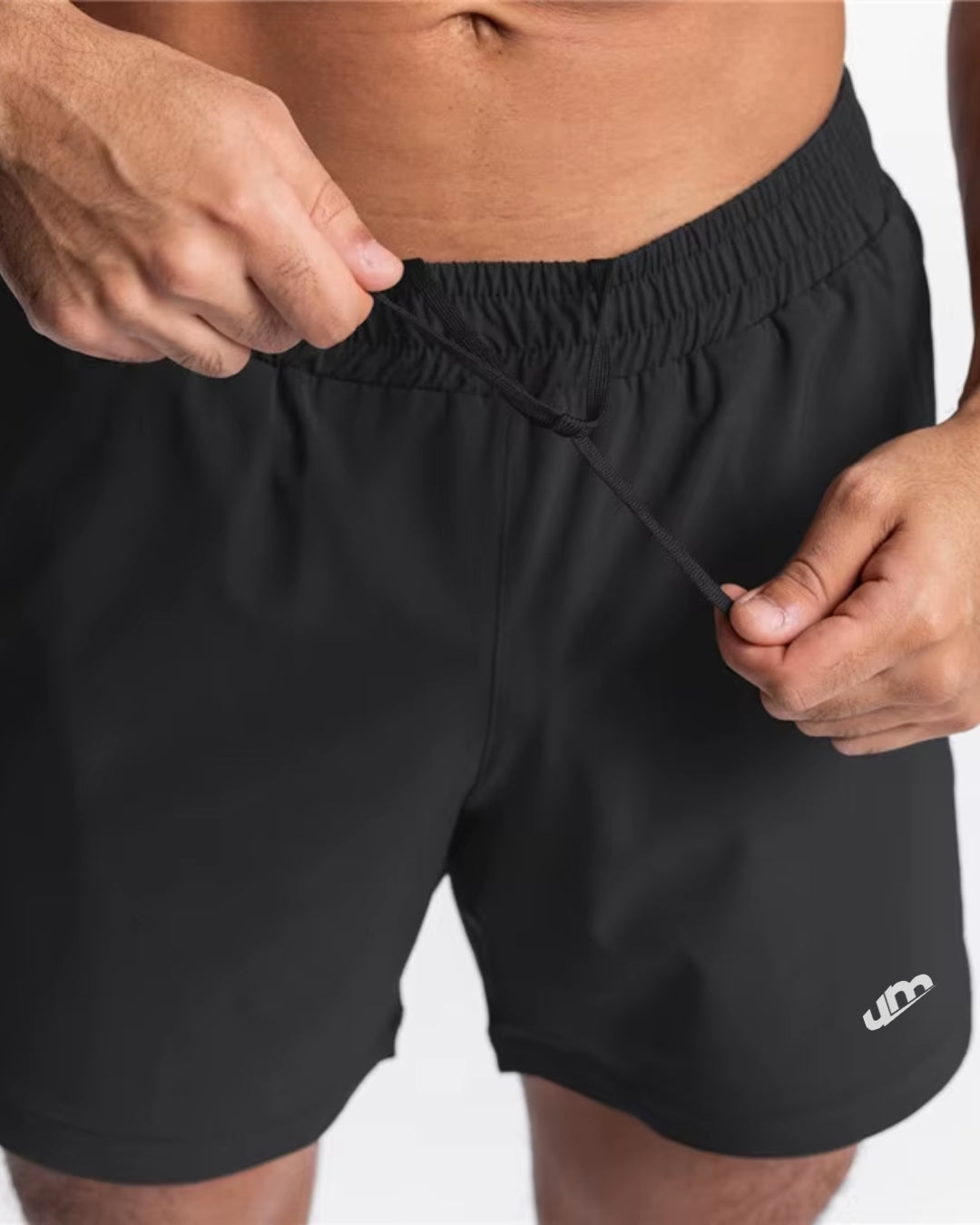 Bermuda masculina FlexMovement - Tecido ultra-leve, secagem rápida, ideal para treinos
