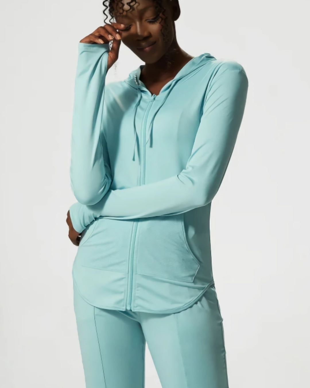 Jaqueta Knit Feminina de uso diário - Extremamente leve, secagem rápida e respirável