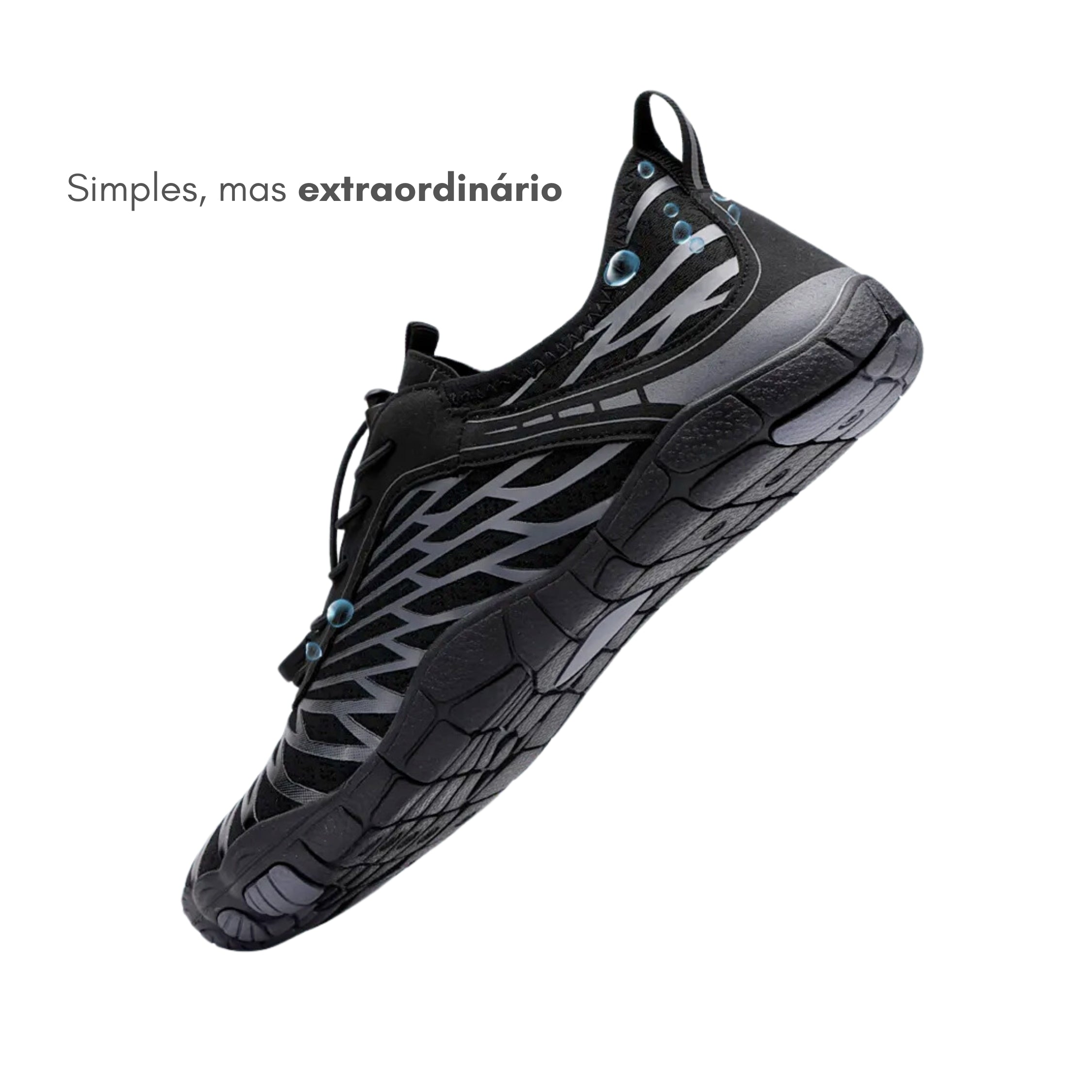 Sapato Ortopédico Courchevel - Tecnológico, Leve, Barefoot e ultra confortável