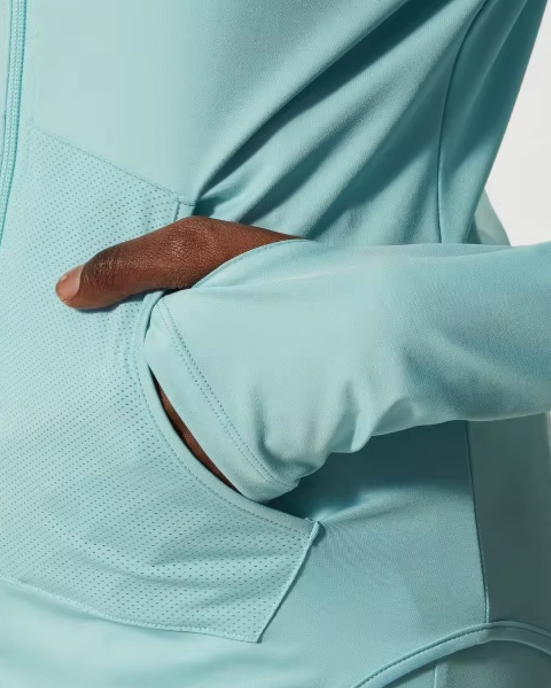 Jaqueta Knit Feminina de uso diário - Extremamente leve, secagem rápida e respirável