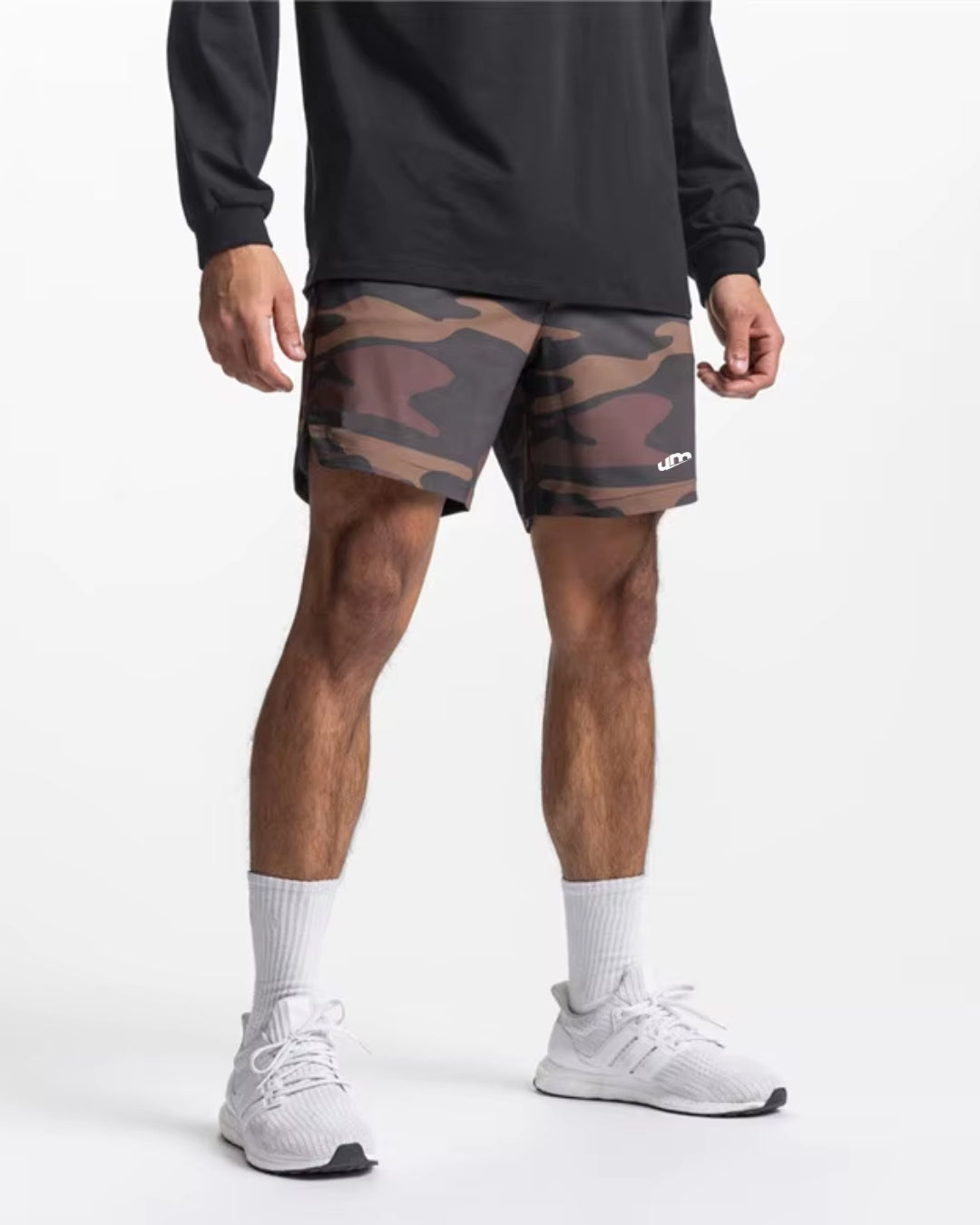 Bermuda masculina FlexMovement - Tecido ultra-leve, secagem rápida, ideal para treinos