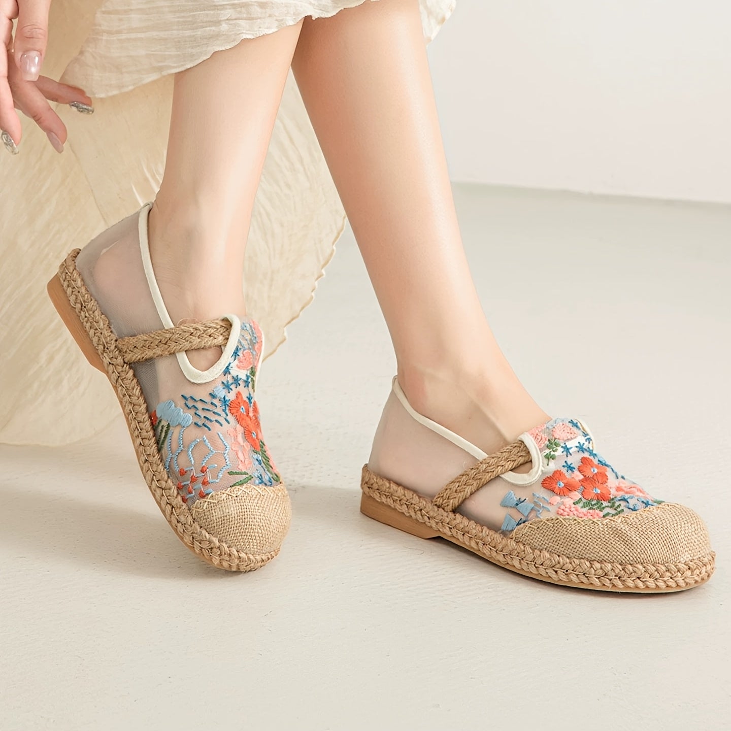 Sandália Barefoot Ortopédica Feminina Jardim Secreto - Extremamente confortável, suave e elegante