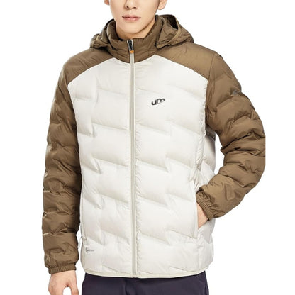 Jaqueta Puffer Masculina Revaya - Impermeável, quente, capuz removível