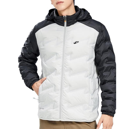 Jaqueta Puffer Masculina Revaya - Impermeável, quente, capuz removível