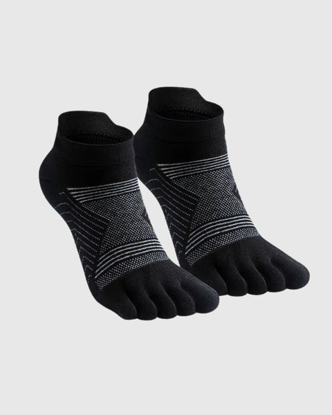 Meia Five Toes Merino - Coolmax - Cano Baixo - Caminhada - Homens/Mulheres - Tamanho Large