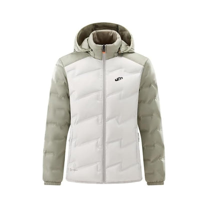 Jaqueta Puffer Feminina Revaya - Impermeável, quente, capuz removível