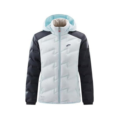 Jaqueta Puffer Feminina Revaya - Impermeável, quente, capuz removível