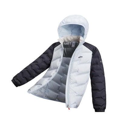 Jaqueta Puffer Feminina Revaya - Impermeável, quente, capuz removível