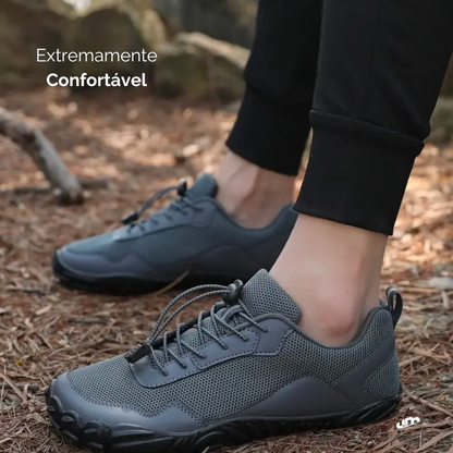 Sapato Tecnológico Barefoot Mountain - Ultra-leve, confortável, ideal para trilhas e caminhadas