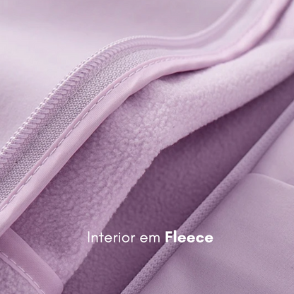 Jaqueta Impermeável Feminina Zion™ - Corta vento, Fleece e ultra confortável