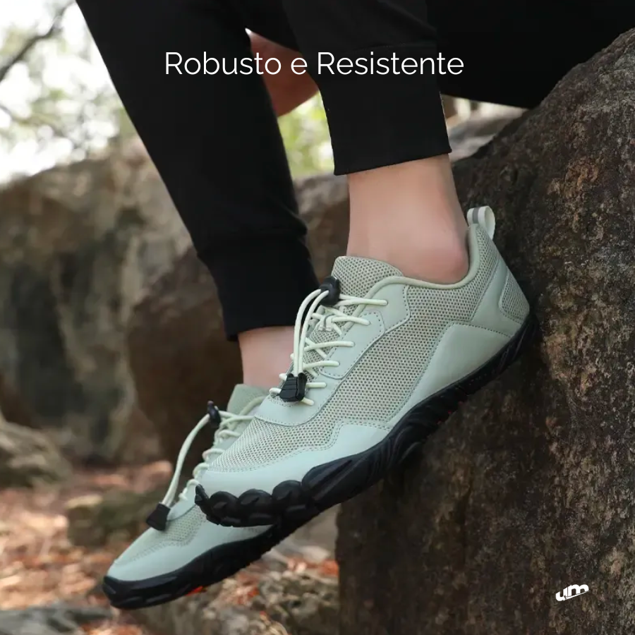 Sapato Tecnológico Barefoot Mountain - Ultra-leve, confortável, ideal para trilhas e caminhadas