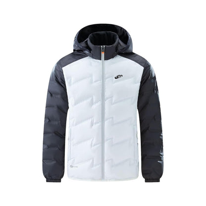 Jaqueta Puffer Masculina Revaya - Impermeável, quente, capuz removível