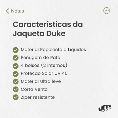 Jaqueta Duke Max Impermeável Masculina - Ultra Max